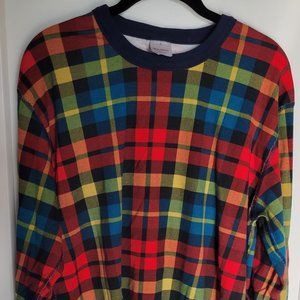 "XL Hanna Andersson Unisex Holiday Plaid Pajama Set